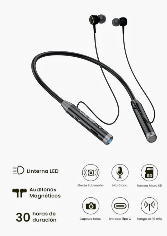 Audífonos Bluetooth S9 Movisun